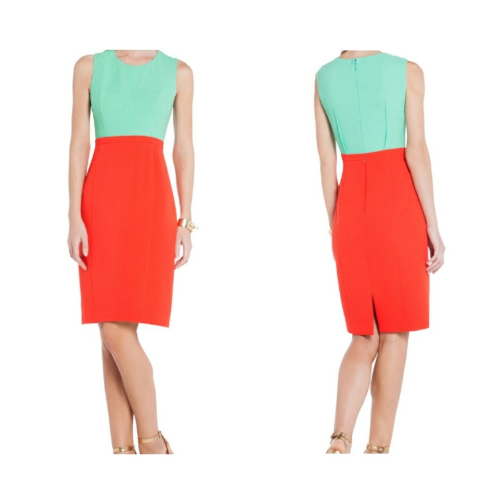 BCBGMaxAzria Dress Blaire Color Block